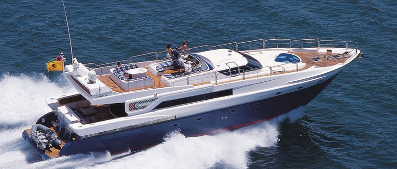 Launch of the Majesty 86 by Gulf Craft